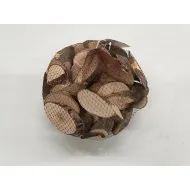 TRANCHES DE BOIS OVALE PETITES NATUREL +/-1KG