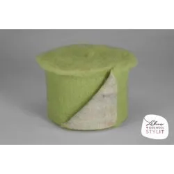LAINE FEUTRE VERT CLAIR 15CM 5M