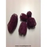 LOOFAH MINI AUBERGINE 15PCS