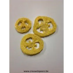 TRANCHES DE LUFFA JAUNE 20PCS