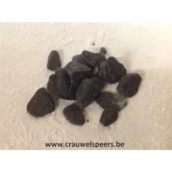 BLACK TUMBLES PEBBLES 15-25MM 5KG