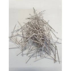 SHOP WINDOW PINS 38MM NICKEL PLATED +/-500GR