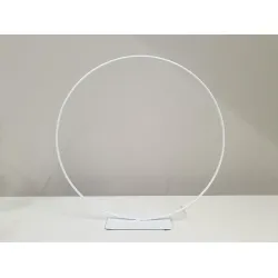 FRAME RING OP VOET 100CM WIT