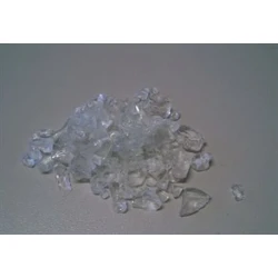 GLASS BEADS NATURAL CLEAR MIDDEL 4KG