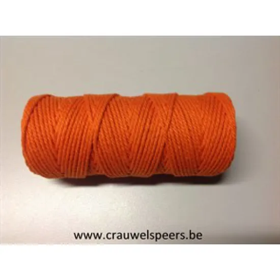 CORDE DE COTTON 200GR ORANGE