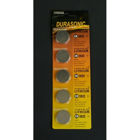 KNOOPCEL BATTERIJ CR2032 BLISTER 5ST