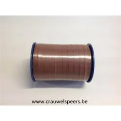 CURLY RIBBON 10MM 250M BROWN