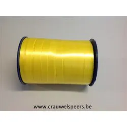 CURLY RIBBON 10MM 250M YELLOW