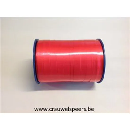 CURLY RIBBON 10MM 250M RED