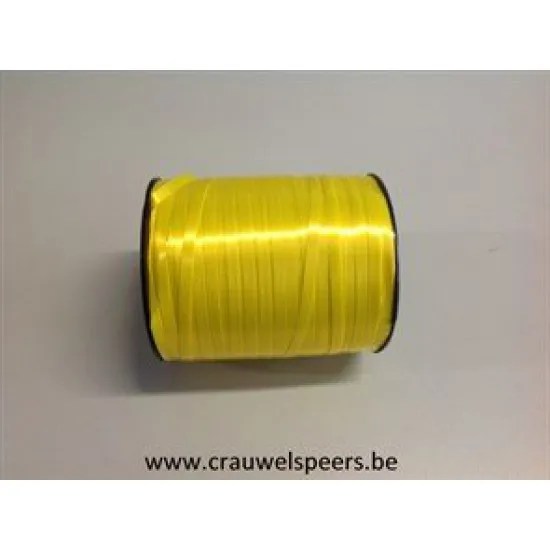 CURLY RIBBON 5MM 500M YELLOW