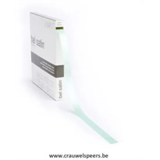 RIBBON BEL SATIN 100MX15MM MINT