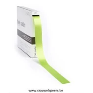 RIBBON BEL SATIN 100MX25MM SPRING GREEN