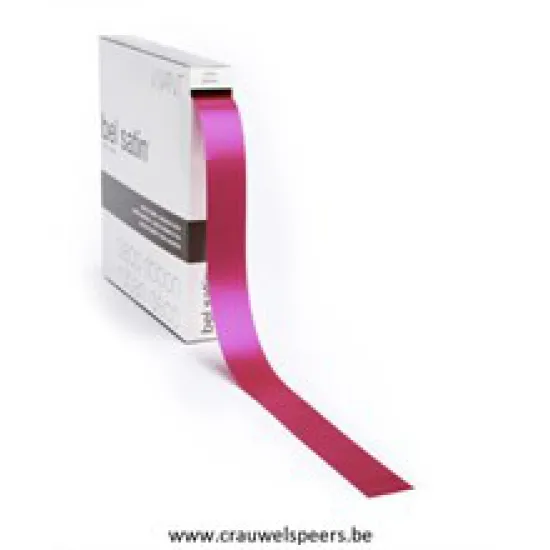 LINT BEL SATIN 100MX25MM MAGENTA