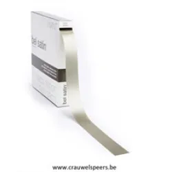RIBBON BEL SATIN 100MX25MM TAUPE