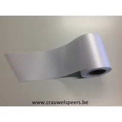RIBBON SUPERSATIN WHITE 100MM 25M