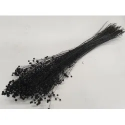LINUM (VLAS) ZWART +/-100GR