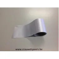 RIBBON SUPERSATIN WHITE 75MM 25M