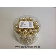 PEARLS 14MM GOLD 300GR +/-210PCS