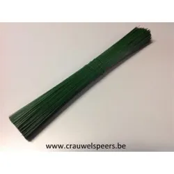 STUB WIRE PAINTED GREEN 0.8X400MM 2.5KG