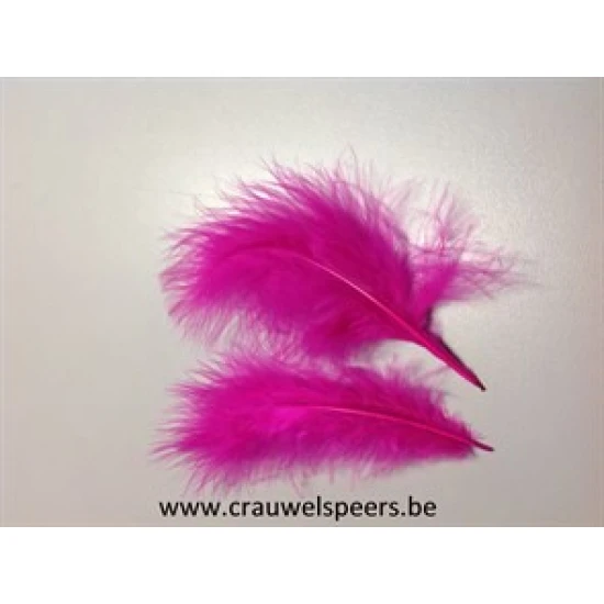 MARABOU FEATHERS BIG CYCLAM