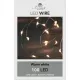 GUIRLANDE À PILES (SANS PILES!) INDOOR FIL 100L/5M LED BLANC