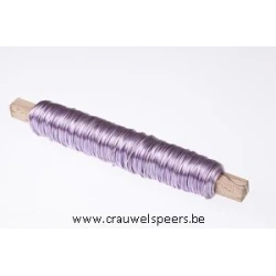 BINDING WIRE LILAC ON WOODEN PEG 0.50MM 50M 100GR