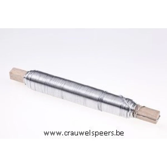 WIKKELDRAAD VERZINKT OP STOK 0.70MM 33M 100GR 10ST
