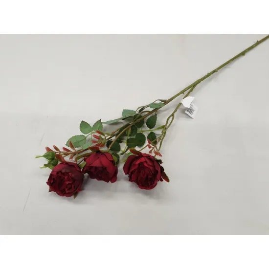 WILD ROSE 60CM RED
