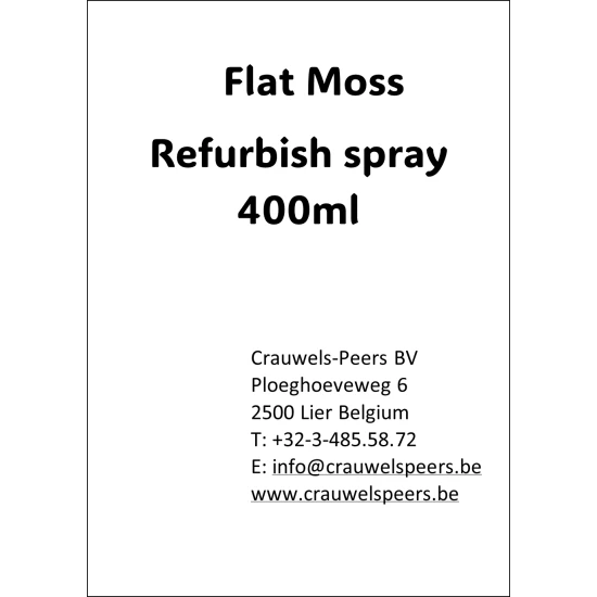 FLAT MOSS REFURBISH SPRAY 400ML