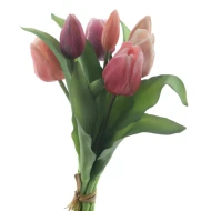 TULP BUNDEL 30CM ROOD/ROZE